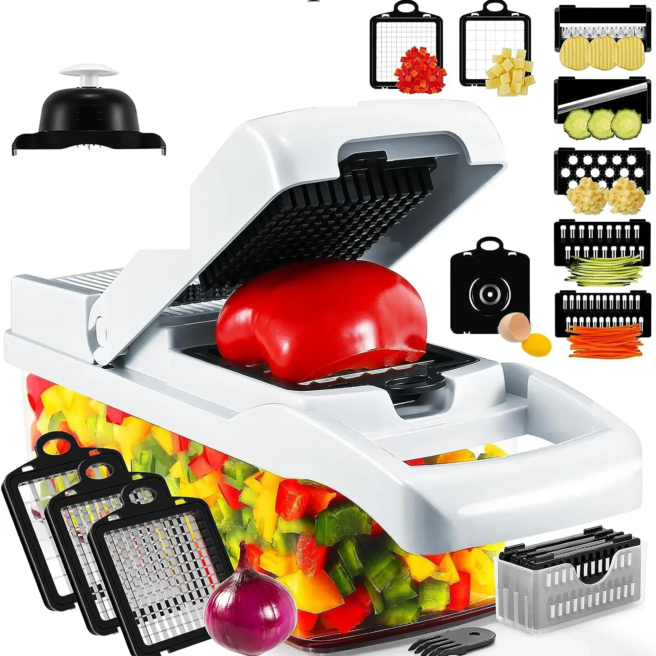 Spudger Plastic Set - 12 in 1 Multifunctional Vegetable Cutter