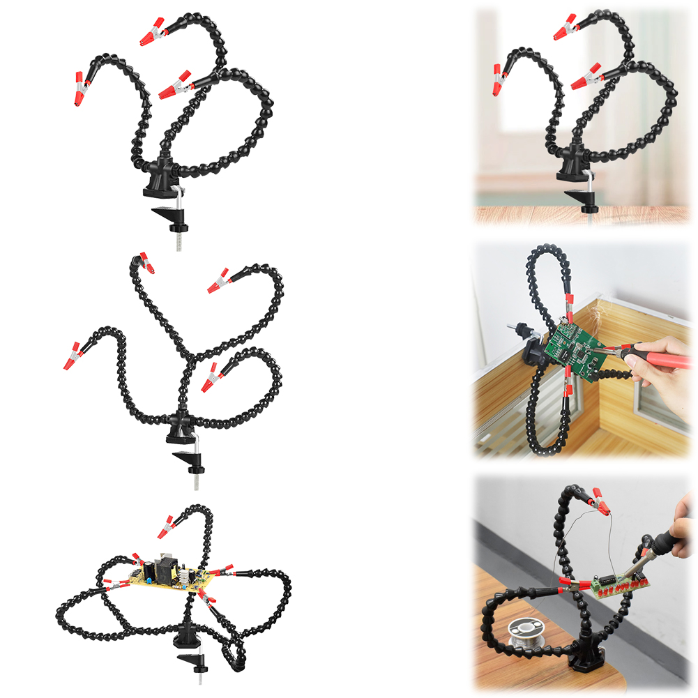 Electronic Repairing - Desk Clamp Soldering Third Hand Tool