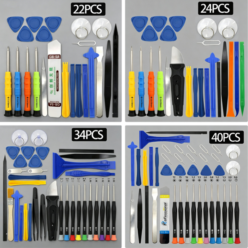 Electronics Repair Training - Multi Functional Repair Kit 22/24/34/40 Piece