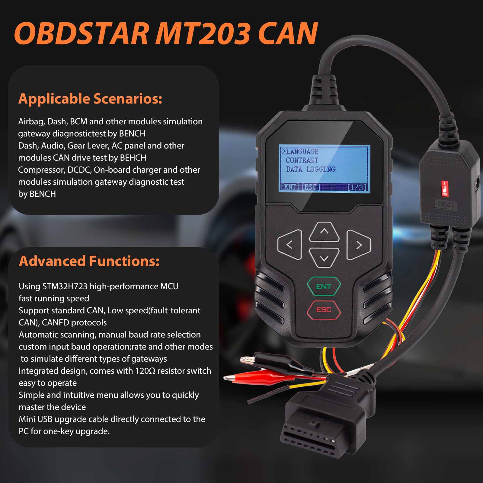2026 New OBDSTAR MT203 CAN Dri - Electronics Repair Simulator 评论和价格