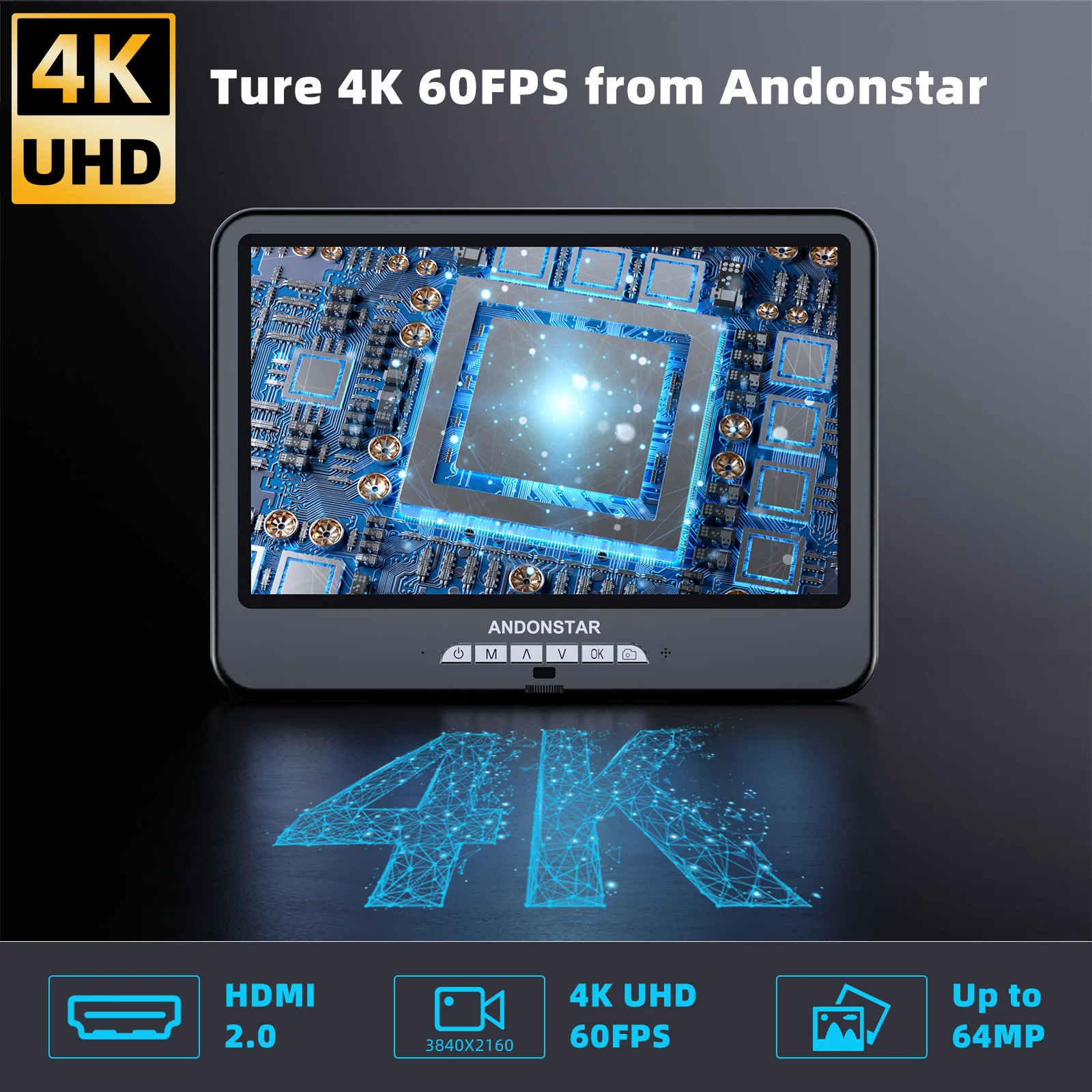 Andonstar AD210S-Pro 4K 60FPS  - Electronic Repairing 评论和价格