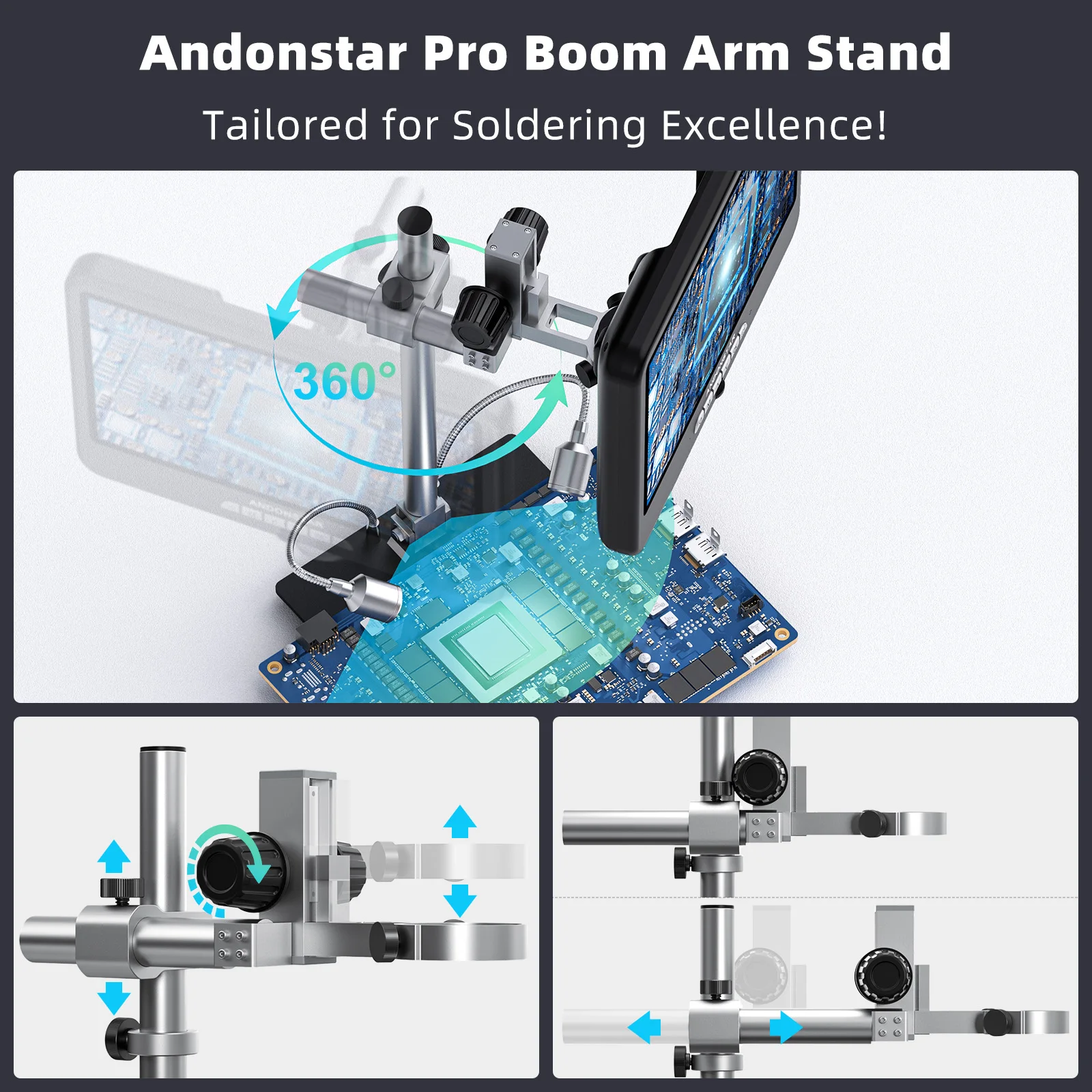 Andonstar AD210S-Pro 4K 60FPS  - Electronic Repairing 评论和价格